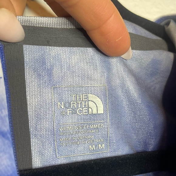 The North‎ Face Womens Tie Dye Full Zip Hoodie Jacket Blue M - Picture 5 of 7